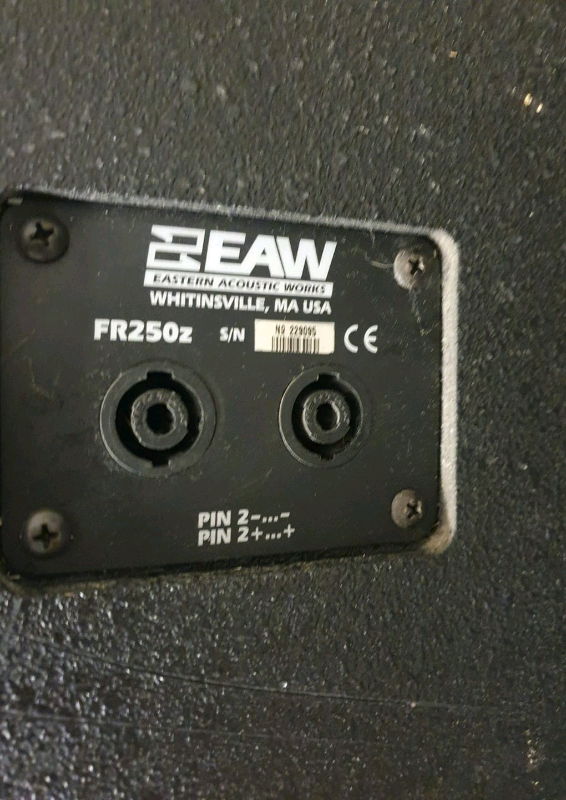 eaw dual 15 subwoofer